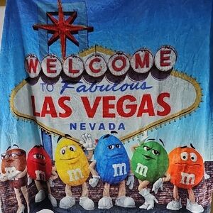 Las Vegas M&M's Tapestry Blanket